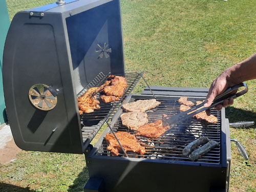 Der neue Grill